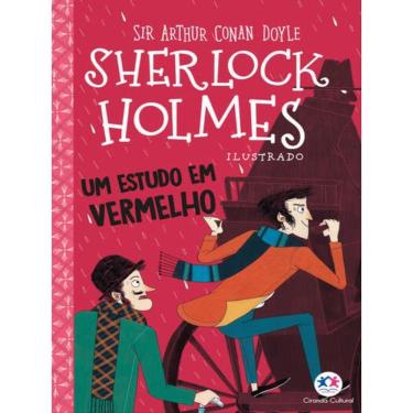 Imagem de Sherlock Holmes Ilustrado - Um Estudo Em Vermelho