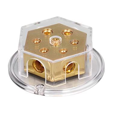 Imagem de Porta-fusíveis, bloco de distribuição de energia 2 em 4 fora Prevenção de umidade à prova de fogo para caminhões, barcos RV