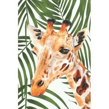 Imagem de Caderno de girafa, agenda de planejamento, livro de bolso pautado de papelaria