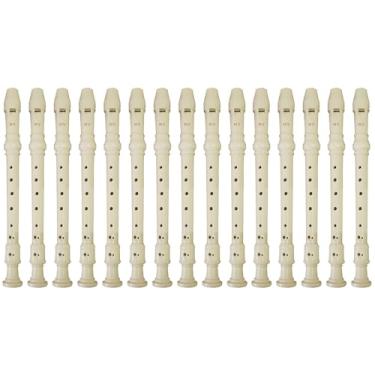 Imagem de Kit 15 Flautas Doce Germânica FL 20G New York