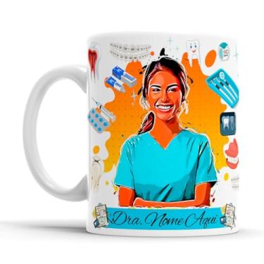 Imagem de Caneca Odontologia Dentista Avatar Nome
