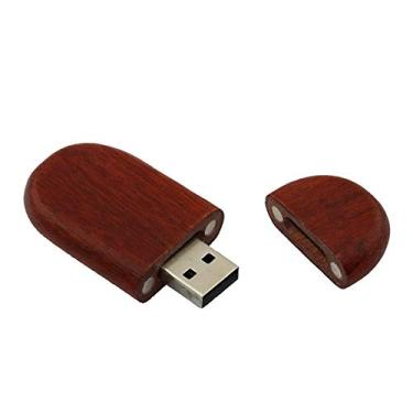 Imagem de 16 GB Madeira Retângulo 3.0 USB Flash Drive Pen Drive Armazenamento de Dados Pen Drive Pen Drive Pen Drive USB Drive USB 3.0 Pen Drive U Disk Flash Memory - Vermelho