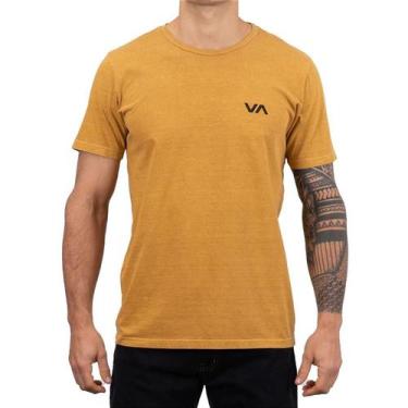 Imagem de Camiseta Rvca Va Pigment Masculina Amarelo