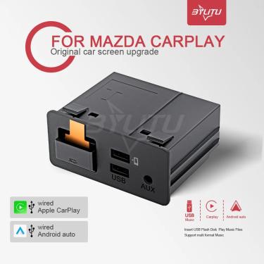 Imagem de Para Mazda USB Adapter Hub Apple CarPlay Android Auto cabo de conexão TK78-66-9U0C C922-V6-605A Para