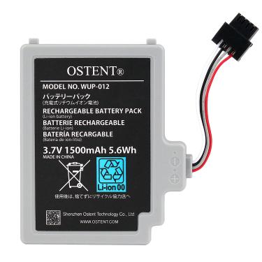 Imagem de OSTENT-Substituição da bateria de lítio recarregável para Wii U  Gamepad  Nintendo  Wii U