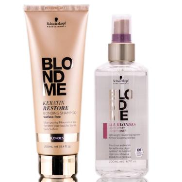 Imagem de Shampoo e Condicionador Schwarzkopf BlondMe Bonding 250ml