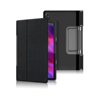 Imagem de Capa para tablet Lenovo Yoga Tab 11 preta magnética anti-queda