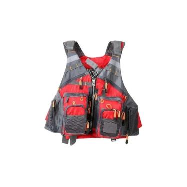 Imagem de Colete de pesca com mochila Lifeguard para pescador