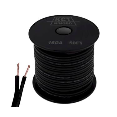Imagem de 16AWG Gauge Speaker Cable Speaker Wire 15m Black -