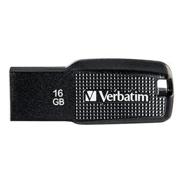 Imagem de Verbatim 16 GB Ergo USB 2.0 Flash Drive – Preto