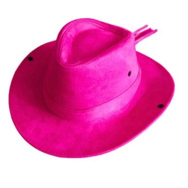 Imagem de Chapeu Country Feminino Cowboy Boiadeira Aba Larga Festa Junina Festa Peão Rodeio