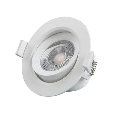 Imagem de SPOT LED REDONDO DIRECIONAVEL EMBUTIR 5W BRANCO NEUTRO 4000k BIVOLT GALAXY