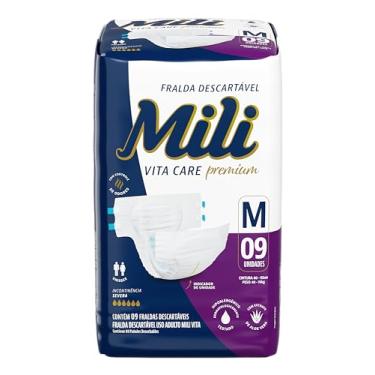 Imagem de Fralda Adulto Mili VITA M Pacote com 9 unidades