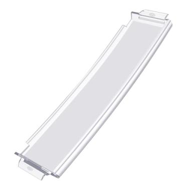 Imagem de MAYITOP WR71X10761 Acabamento de prateleira compatível com peças de compartimento de reposição para refrigerador GE (transparente)