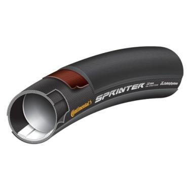 Imagem de Continental Sprinter Pneu tubular de estrada com pimenta preta (71 x 55 cm, tubular, preto)