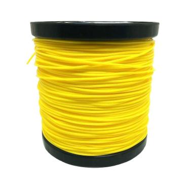 Imagem de Fio Nylon Para Roçadeira Redondo 3,0mm Bobina 2kg cor Amarelo