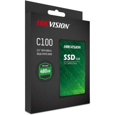 Imagem de Disco Sólido Interno Hikvision C100 Series Hs-ssd-c100/480g 480gb