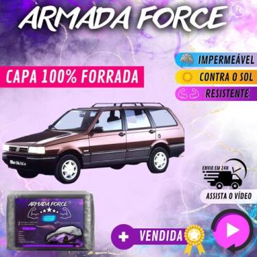 Imagem de Capa Cobrir Carro FIAT ELBA 100% Forrada Armada Force 100% Impermeável