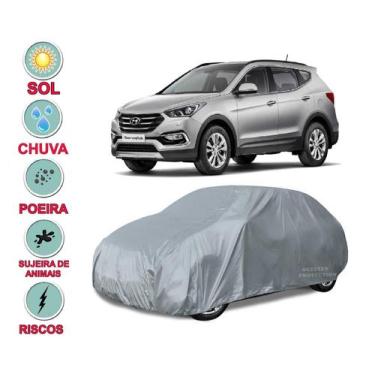 Imagem de Capa Cobrir Carro Santa Fé Impermeável Proteção - Bezzter