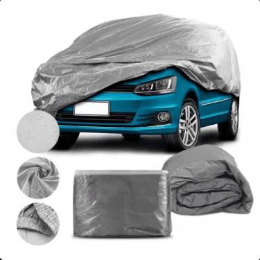 Imagem de Capa Para Carro Sedan Impermeável Proteção Sol Chuva Poeira Sujeira Ri