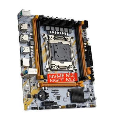 Imagem de Kit Placa-Mãe LGA2011-3 Qiyida X99 - Suporte a CPU Xeon E5 2680 V3, DD