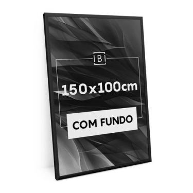 Imagem de Moldura 150x100 Cm C/ Fundo Quadro Foto Retrato Mdf Emoldurar Painel Q