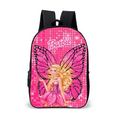 Imagem de Mochila Escolar Feminina da Menina Barbie Mundo Rosa  - Use Thuco , MS