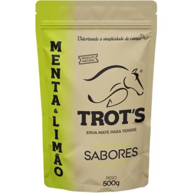 Imagem de  Erva Mate Tereré Premium Trots 500g Sabor Menta e Limão