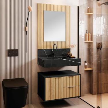 Imagem de Armário para Banheiro Suspenso Ripy 60cm - Bumi