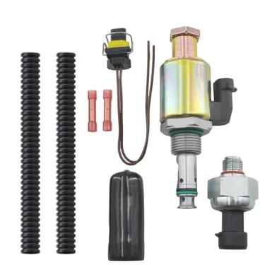 Imagem de OYEAUTO Válvula IPR 7.3 Powerstroke Injector regulador de pressão e sensor de controle ICP F81Z9C968AA compatível com Ford F250 F350 F450 F550 Super Duty E350 E450 E550 Excursion