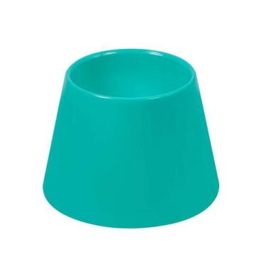 Imagem de Comedouro e bebedouro alto dog drink - PET GAMES, VERDE AGUA