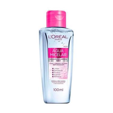 Imagem de Agua Micelar LOreal Paris Solução de Limpeza 5 em 1 100ml - L'Oréal Pa