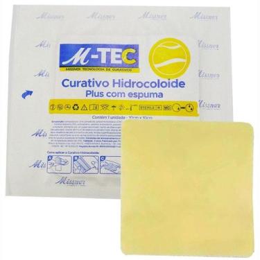 Imagem de Curativo M-tec Hidrocoloide com Espuma 10cm x 10cm 1 Unidade Missner