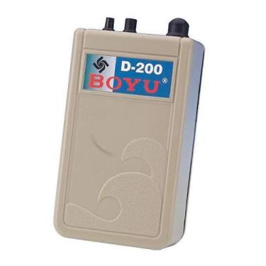 Imagem de Bomba Compressora Boyu A Pilha Para Aquários D-200 1.5