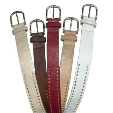 Imagem de Cinto Feminino material sintético Com Fivela de Metal Para Mulheres MZ