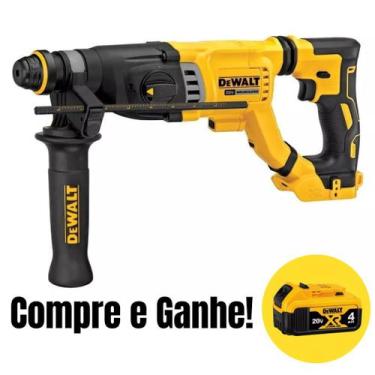 Imagem de Martelete Rompedor Dewalt Dch263b Brushless A Bateria 20v 4ah Sem Carr
