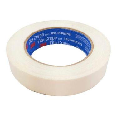 Imagem de Fita Crepe 2352 3M 18mmx50m - Uso industrial e Profissional