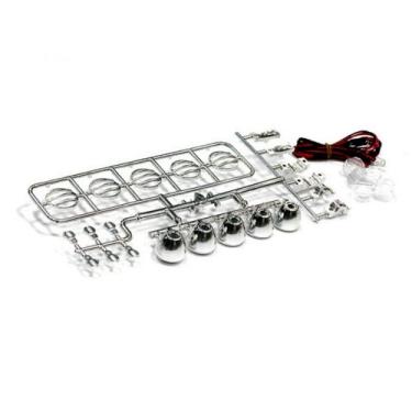 Imagem de Redcat Racing Hexfly HX-LED-002 Crawler Led Light bar Set with 5 Spotlights, Chrome
