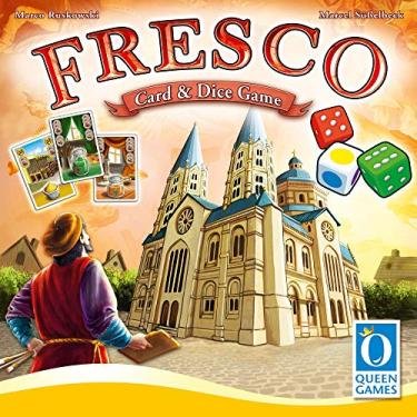 Imagem de Queen Games Jogo de tabuleiro Fresco de cartas e dados
