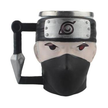 Imagem de Caneca 3d Kakashi Hatake Naruto Copo Personalizado Decoração - Loja Co
