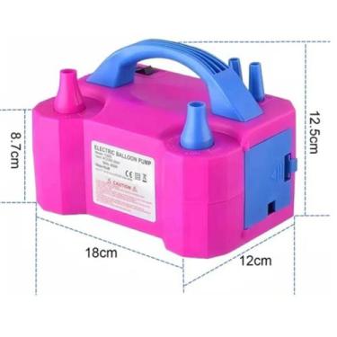 Imagem de  Inflador de Balões Elétrico Rápido e Silencioso - Ideal para Festas -