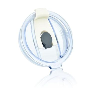 Imagem de Tazanma Tampa de Copo Compatível com Stanley Adventure Quencher 1,134g, Tampa de Substituição à Prova de Poeira e Respingos para Stanley Tumbler e Mais Canecas de Café