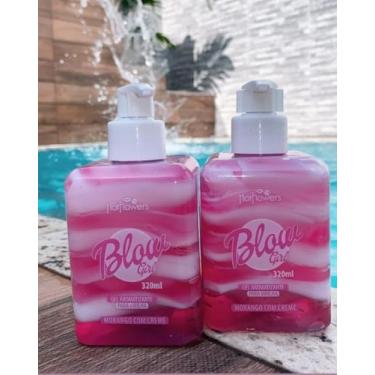 Imagem de Gel Aromatizante para Virilha Blow Girl, 320ml, Morango com Creme