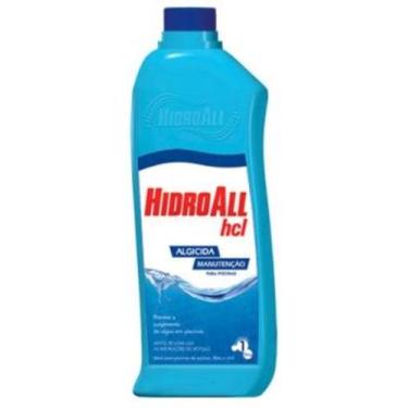 Imagem de Algicida manutenção 1 ltr hcl - hidroall