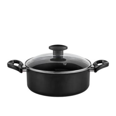Imagem de Panela Caçarola Avulsa Teflon Com Tampa De Vidro Nº 24cm - Cozillar, P