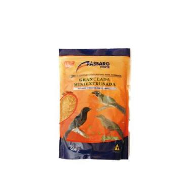 Imagem de Ração para Pássaros Granulada Fina Mini Extrusada 500 GR - Passaro for