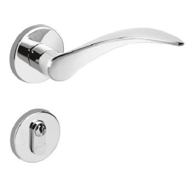 Imagem de Fechadura ICARO 55mm CROMADA Zamack Imab Conjunto