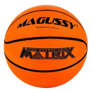 Imagem de Bola De Basquete Oficial Matriz Magussy, Laranja