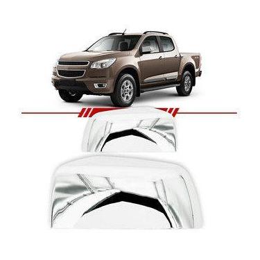 Imagem de Aplique Capa De Retrovisor S10 Trail Blazer 2012 A 2016 Cromado - Shek