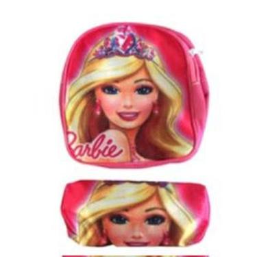 Imagem de Estojo E Lancheira Kit 2 Peças Infantil Escolar De Menina - sem marca